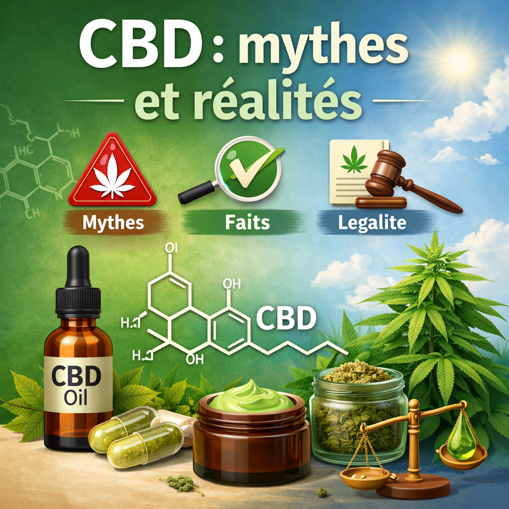 CBD : mythes et réalités